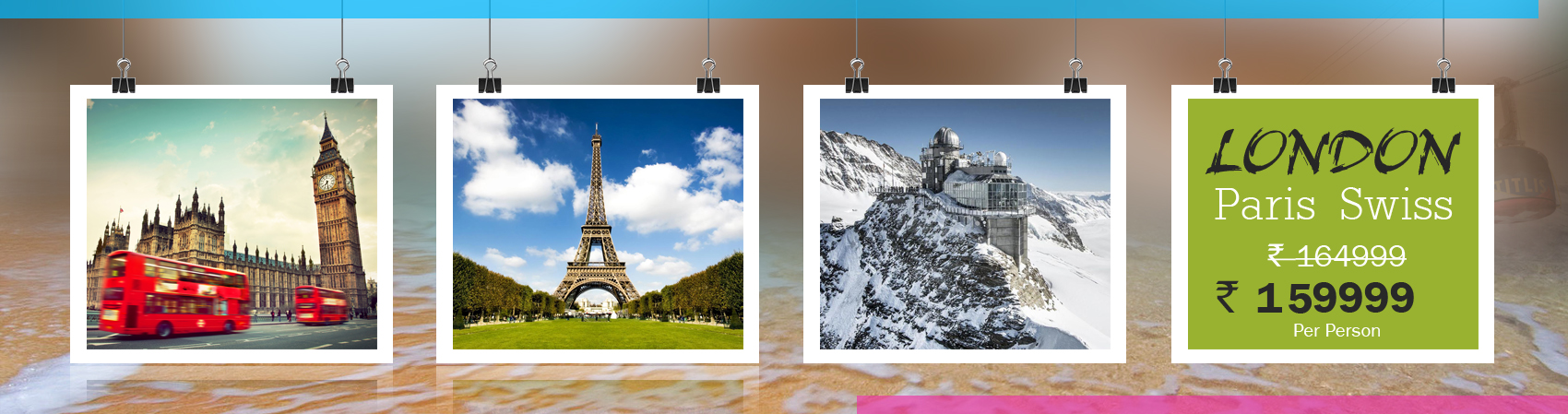 London Paris Swiss Tour Packages